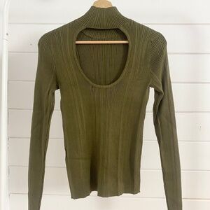 Vero moda keyhole back turtleneck